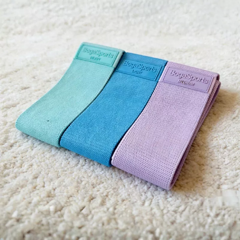 Faixa de quadril em poli-algodão e látex