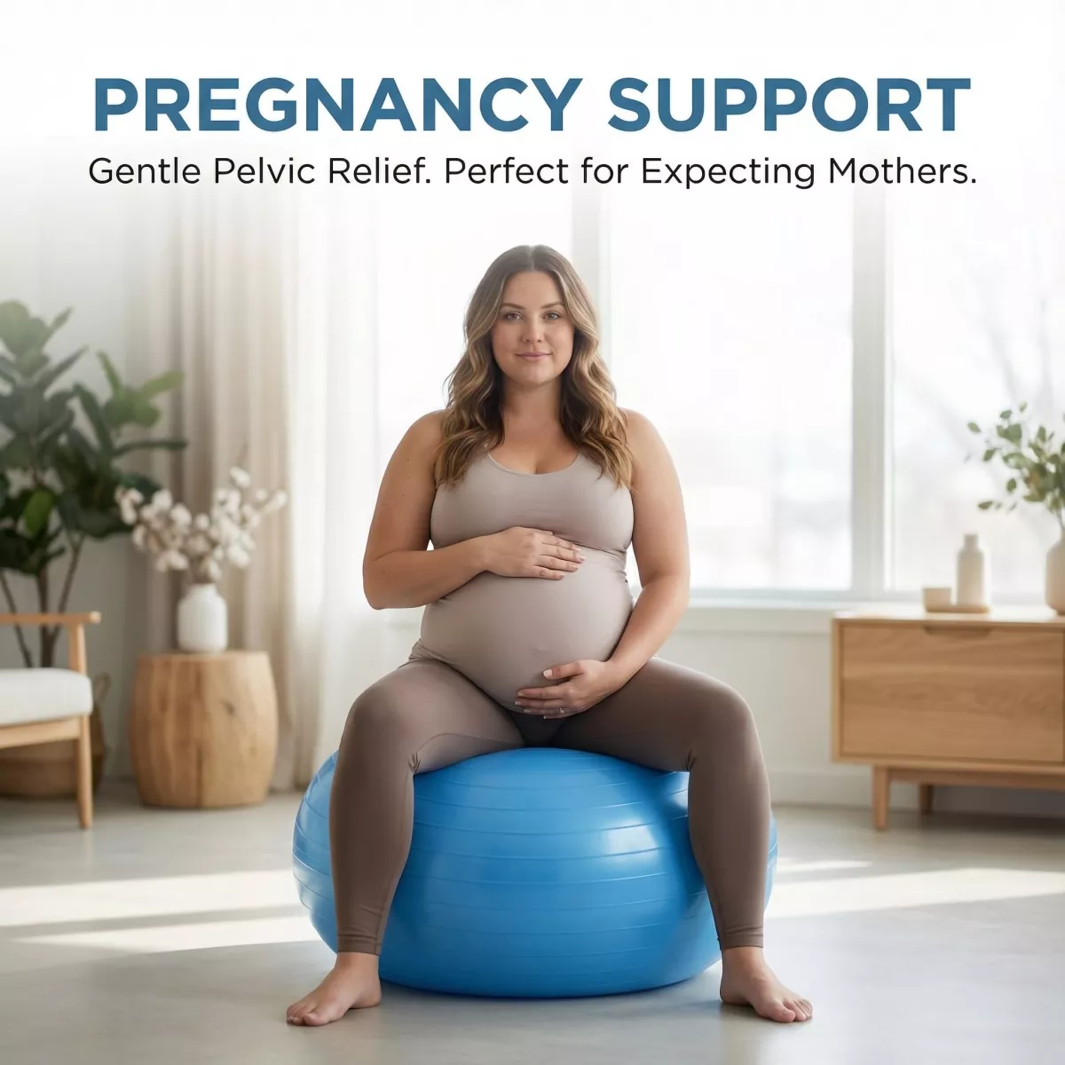 Donut Shape PVC Yoga Ball