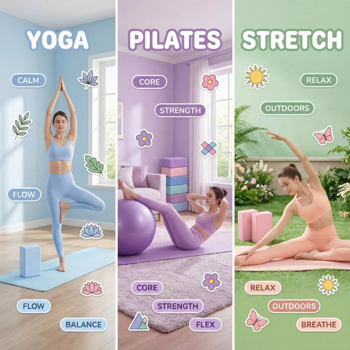 Round Edge EVA Yoga Block